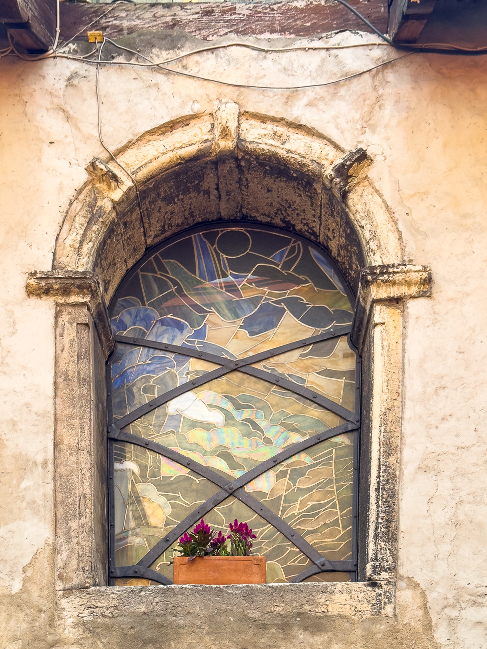 ... alte Fenster ...