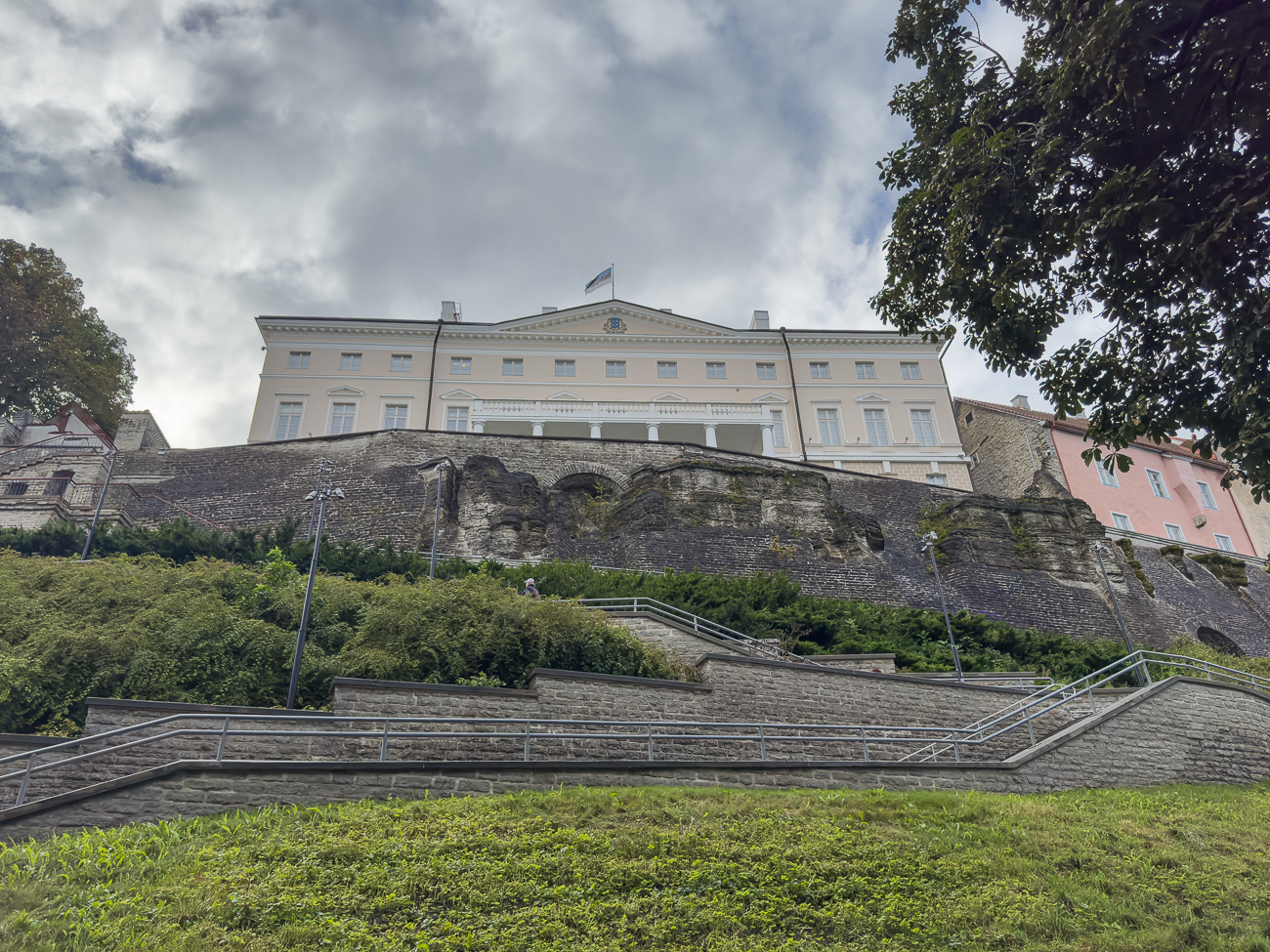 Die Aussichtsplattform des Bischofs ...