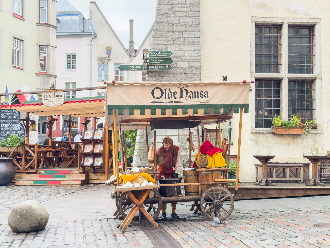 Marketender neben dem Restaurant