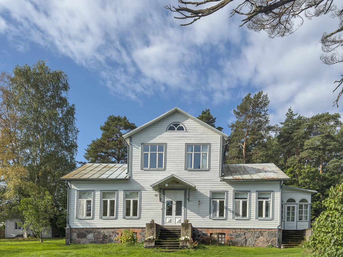 Noch heute zeugen einige Häuser von der guten, alten Zeit der Kapitäne und Steuermänner ...