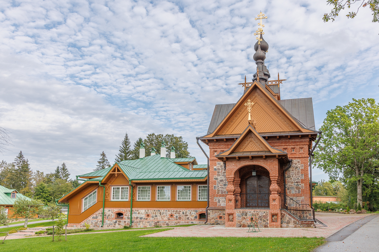 Stirnseite der Kapelle