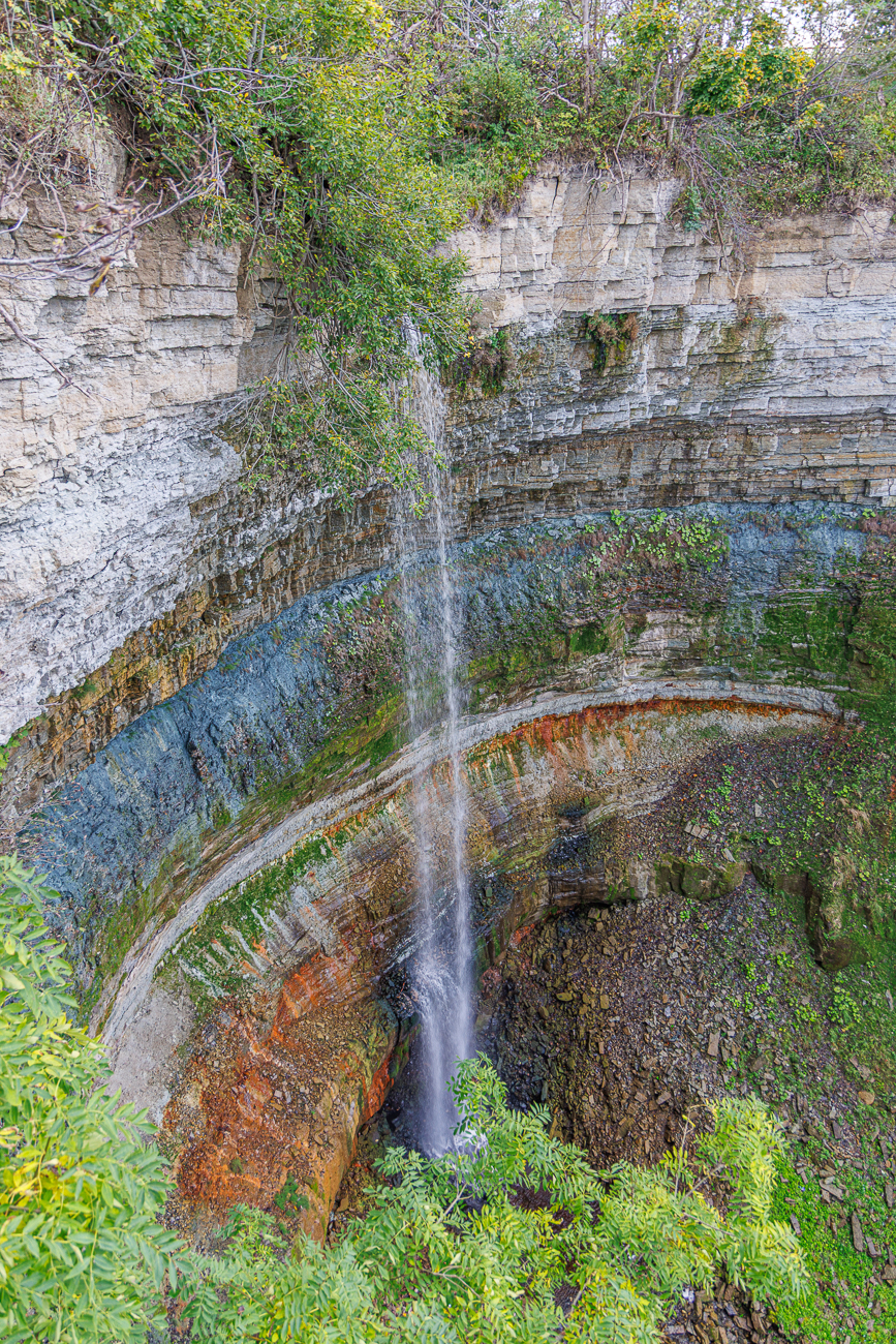 Der Wasserfall Valaste an der Steilküste Ontika ist mit seiner 30 Meter hohen Wasserwand der höchste in Estland. 