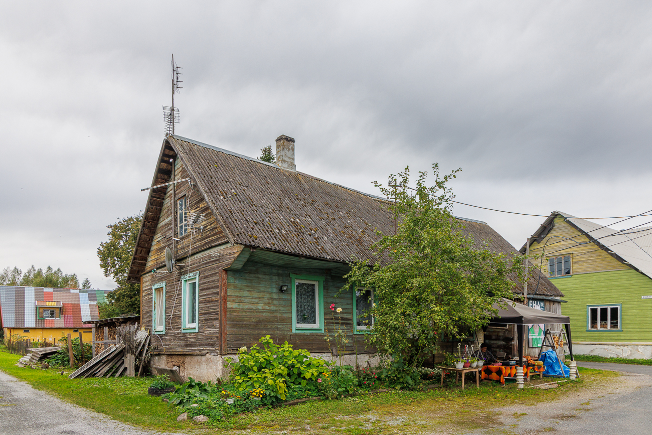 Alte russische Häuser