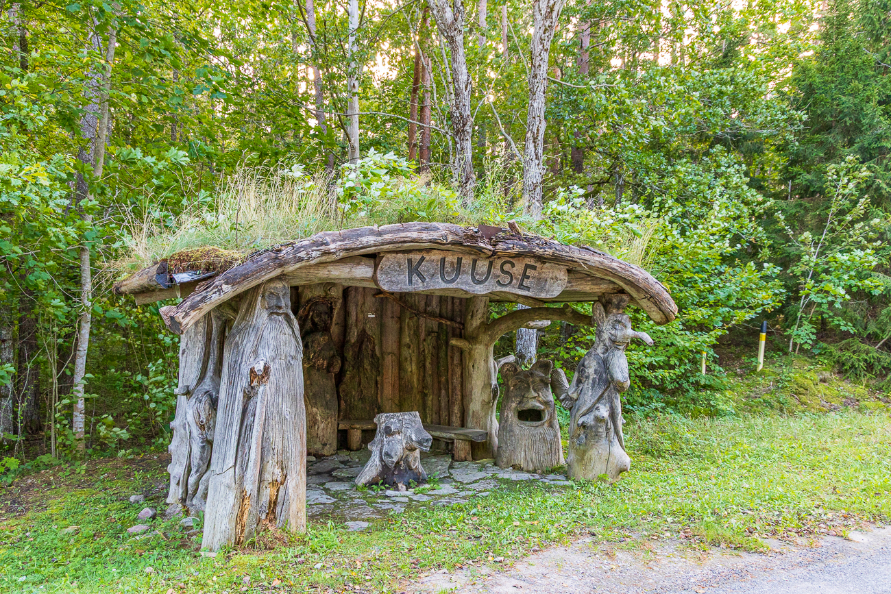 Trollige Bushaltestelle ;-)