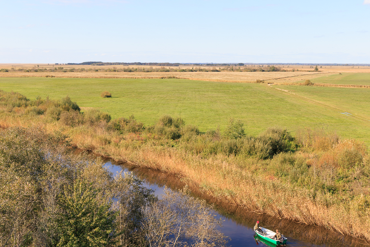 Die umgebende Landschaft vom Turm aus gesehen