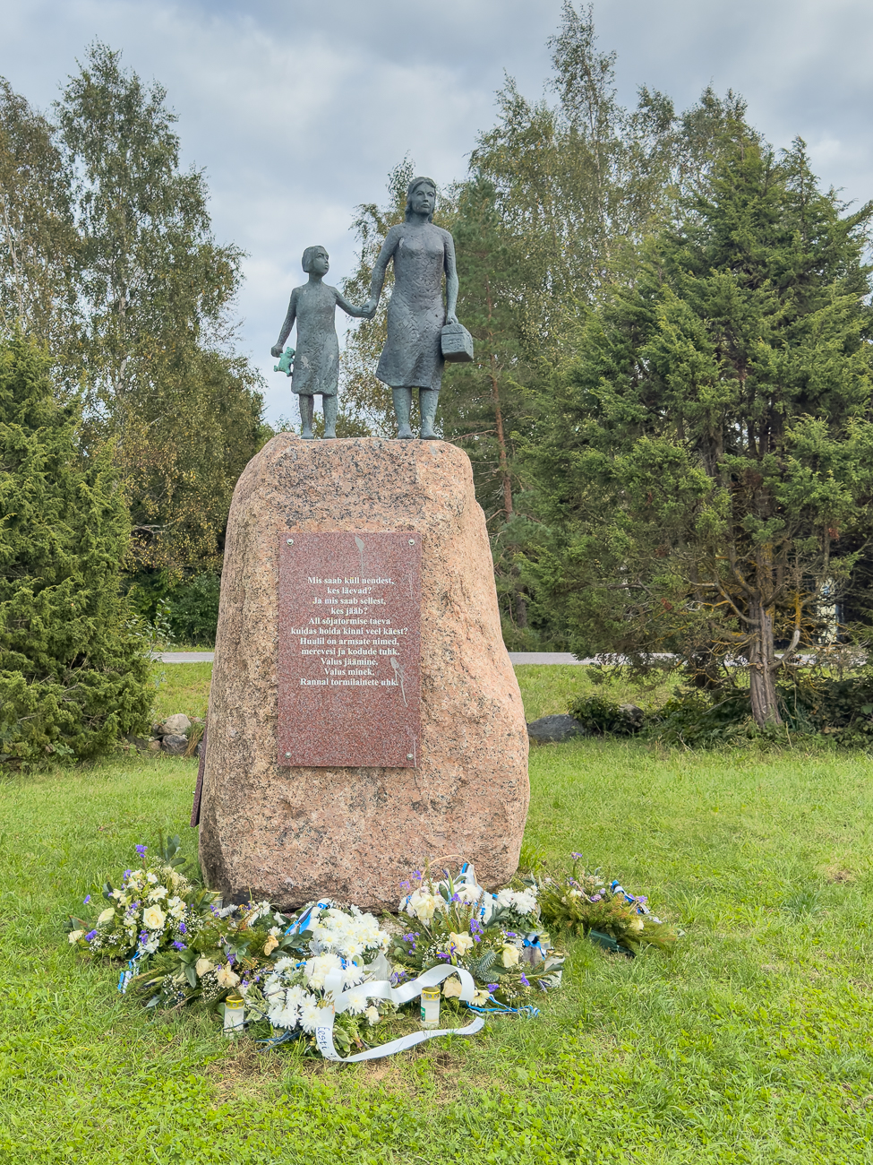 Denkmal f&uuml;r die auf der Flucht umgekommenen Menschen 1944