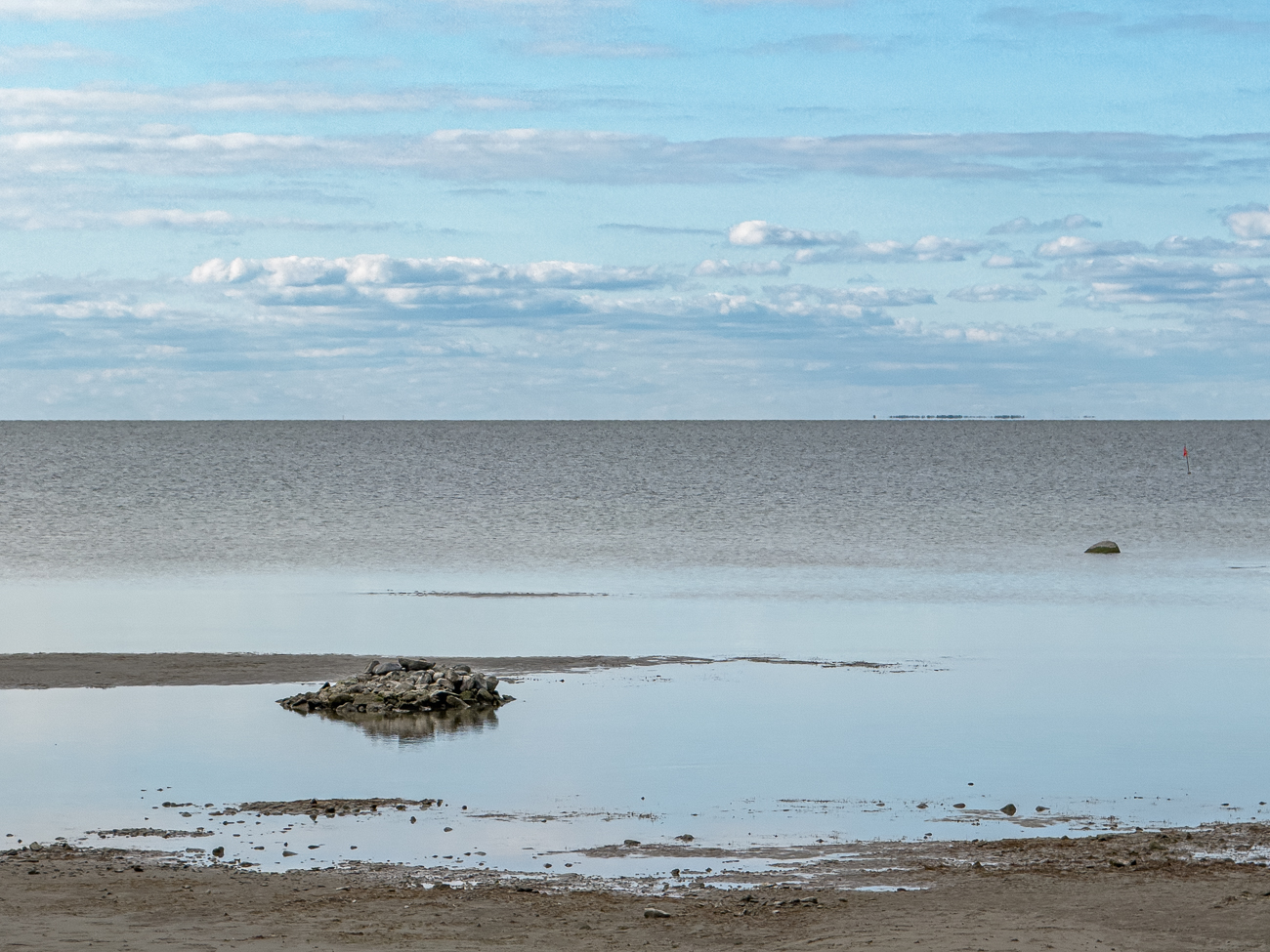 Blick auf die Ostsee bei Puise