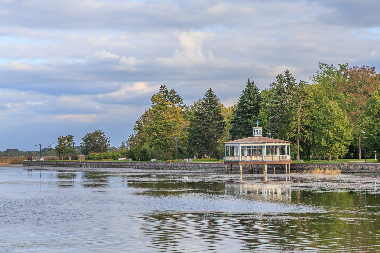 Pavillon an der Promenade
