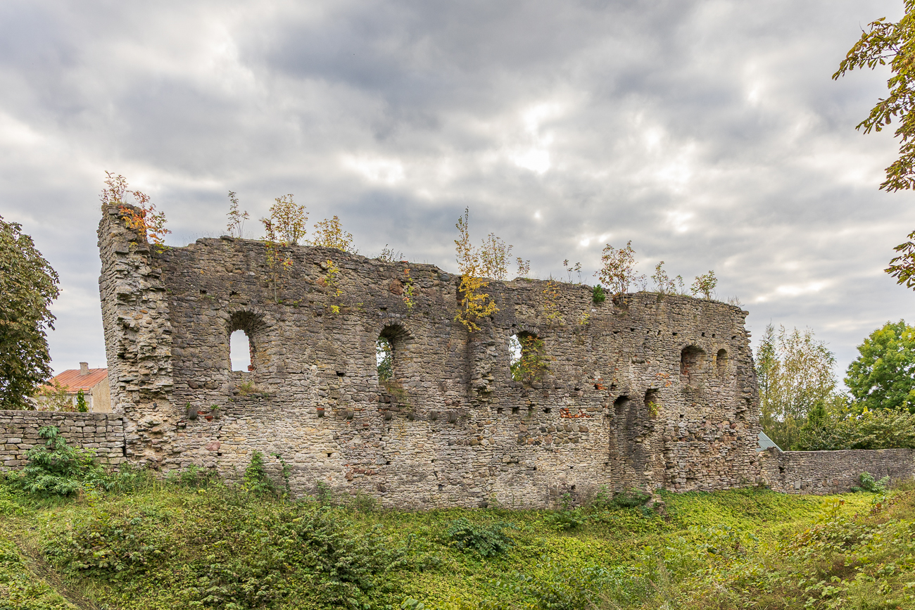 Mauerteile der Bischofsburg