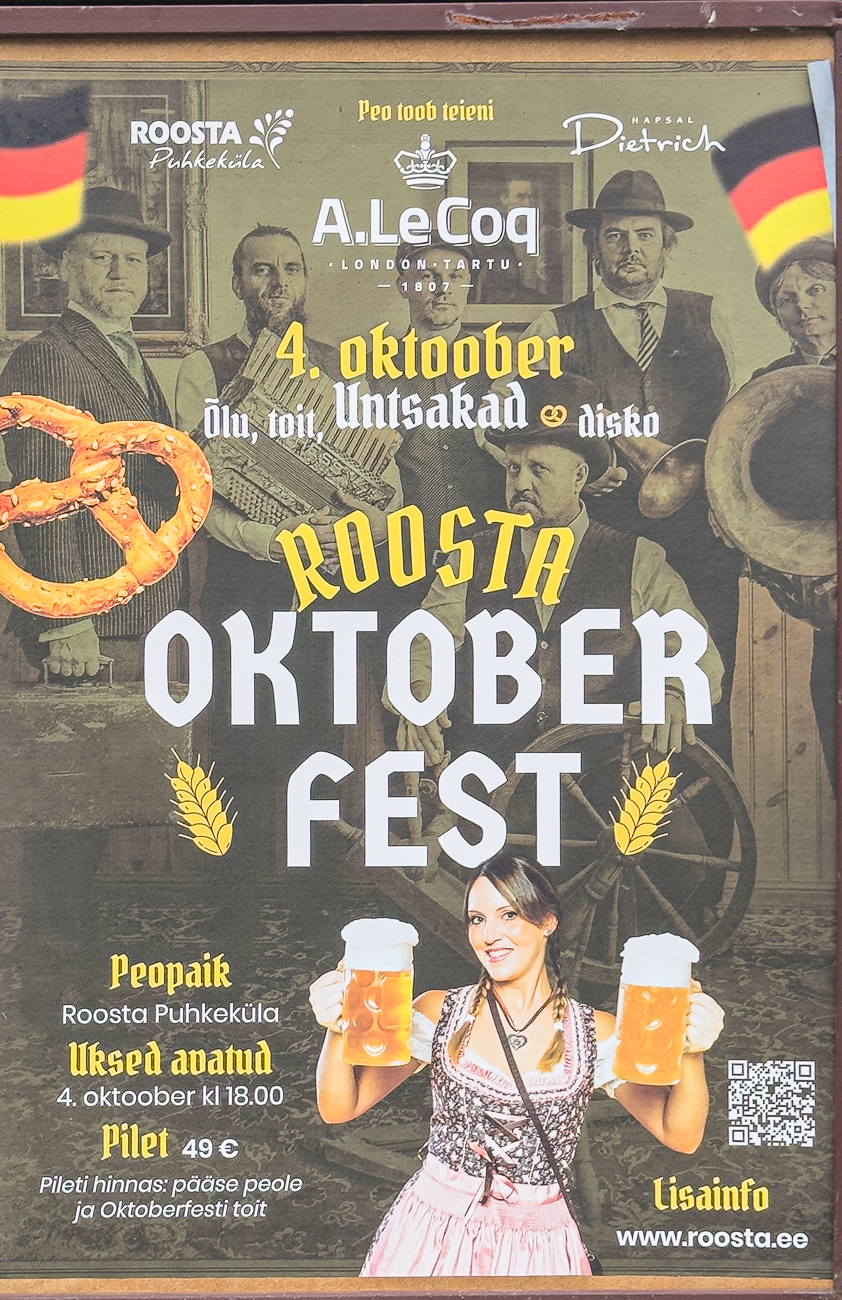 Auch hier gibt es ein Oktoberfest ;-)