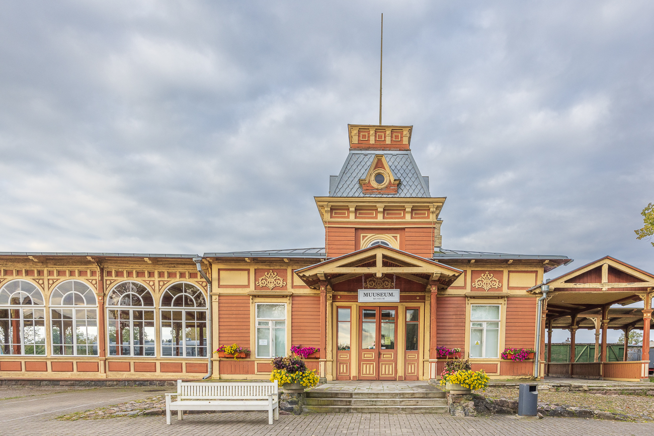Der Kaiserpavillon: In diesem Gebäude wurde seinerzeit der Kaiser empfangen
