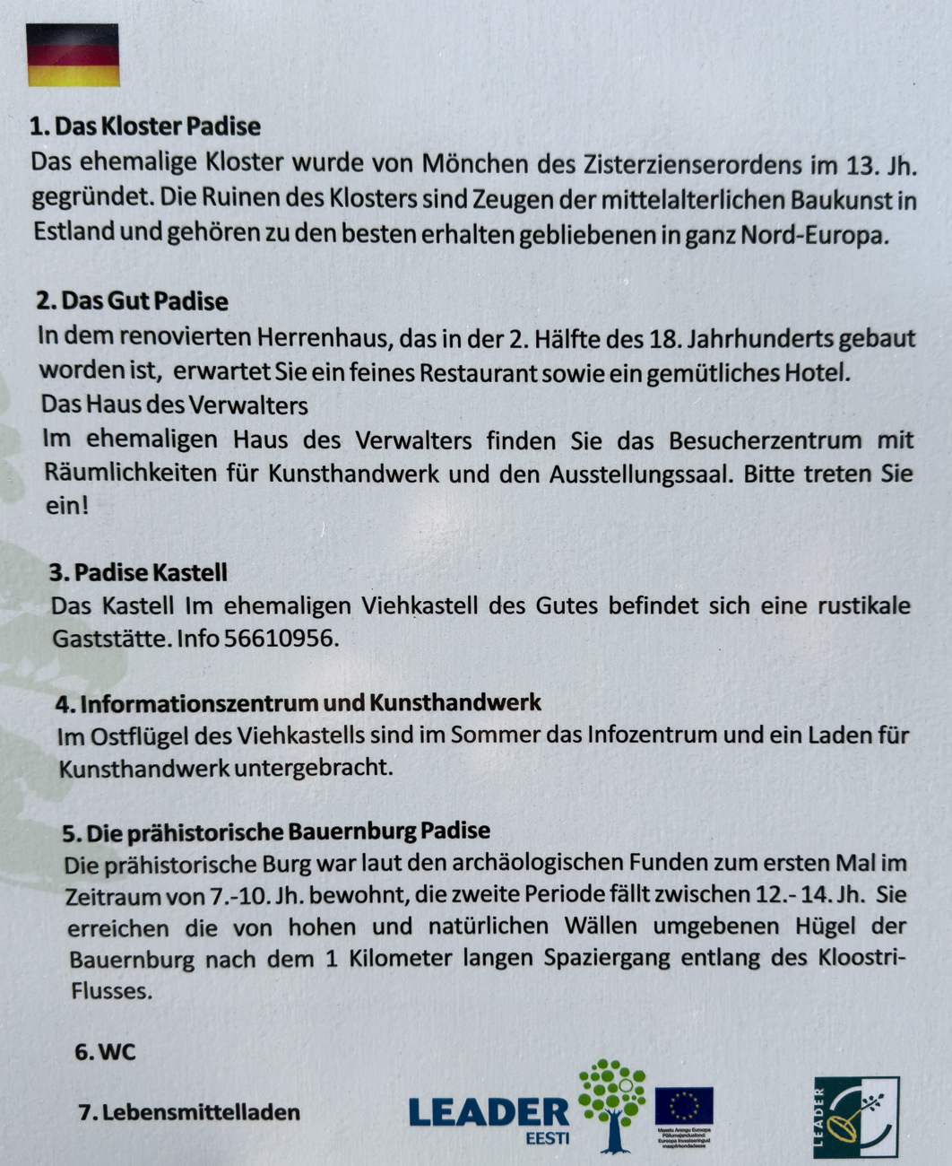 An der Klosterruine Padise