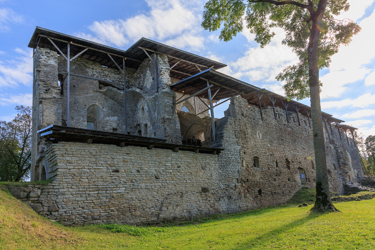 Die Klosterruine von der hinteren Seite