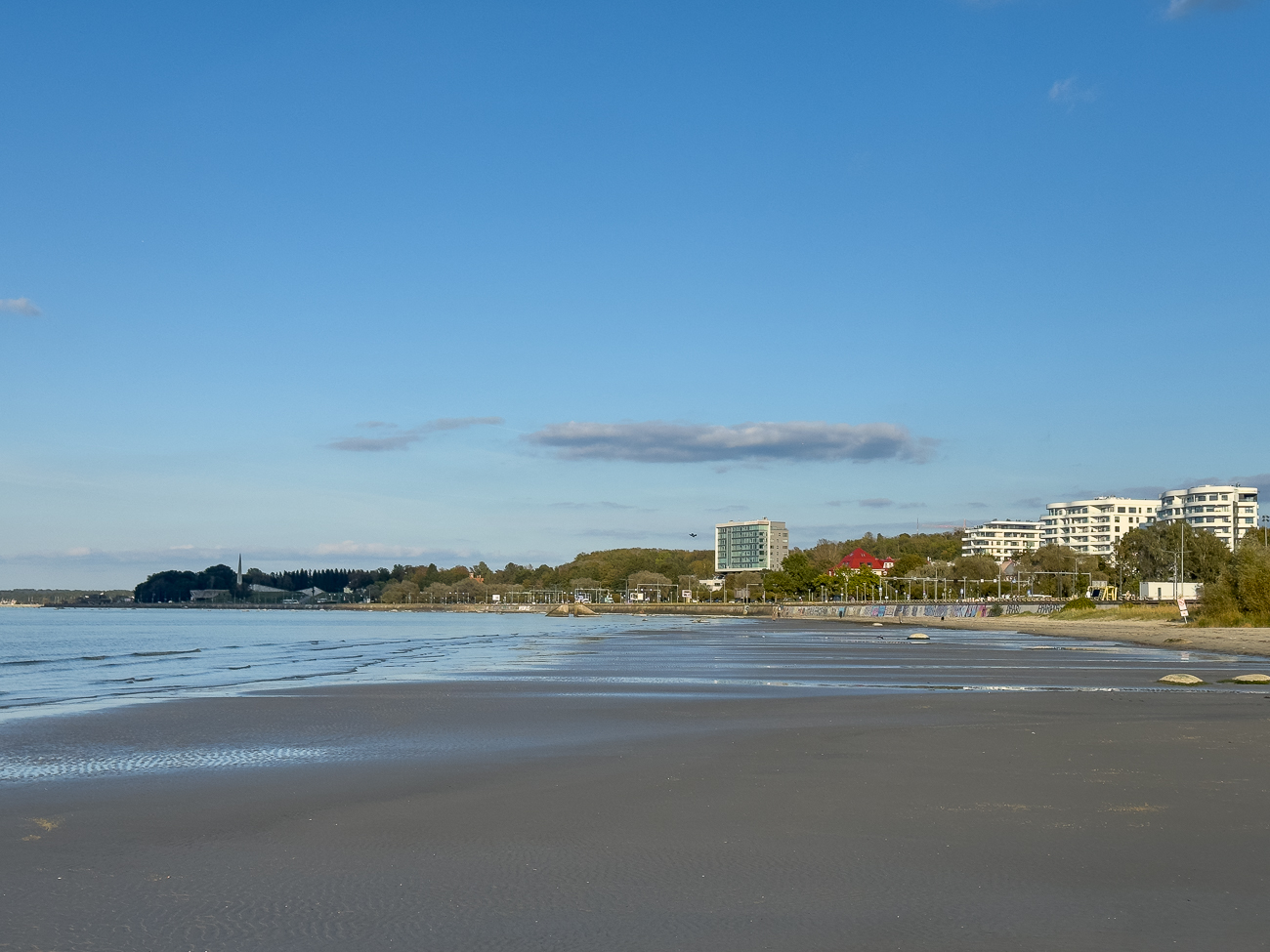 Am Strand von Tallinn