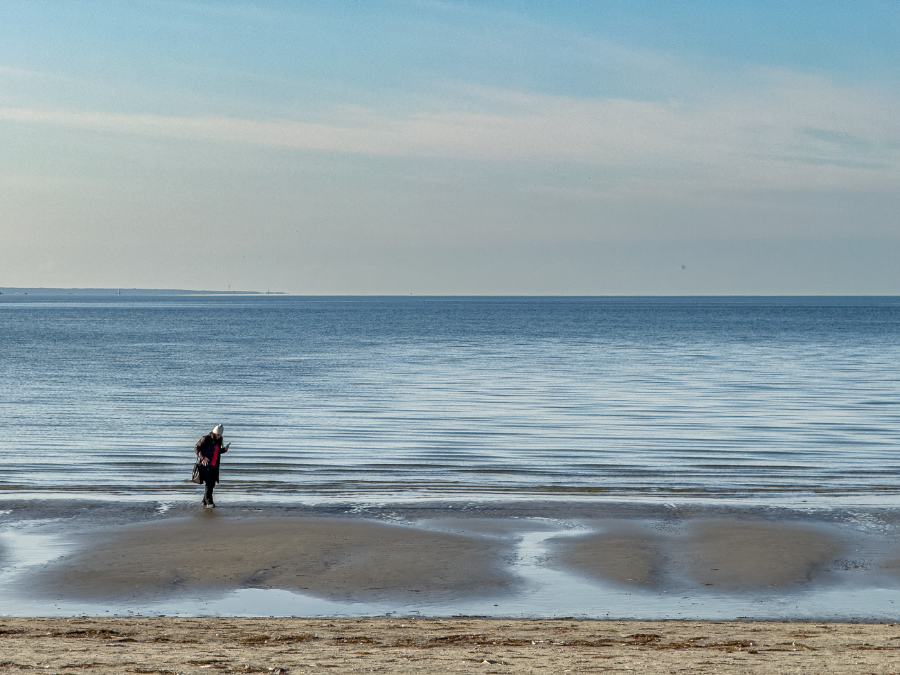 Am Strand von Tallinn