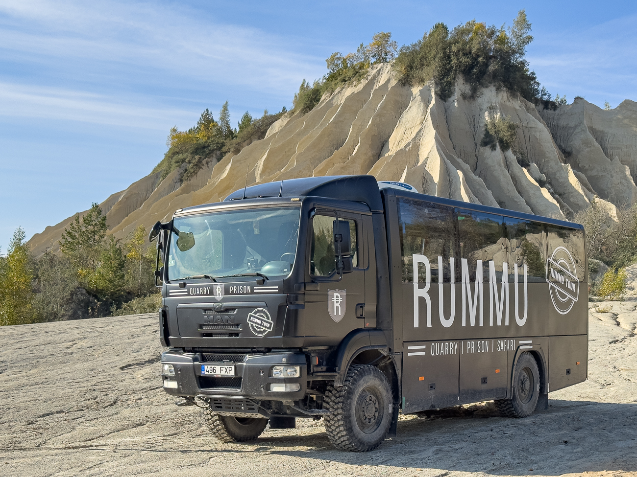 Man kann die gesamte Gegend auch per Bus erkunden