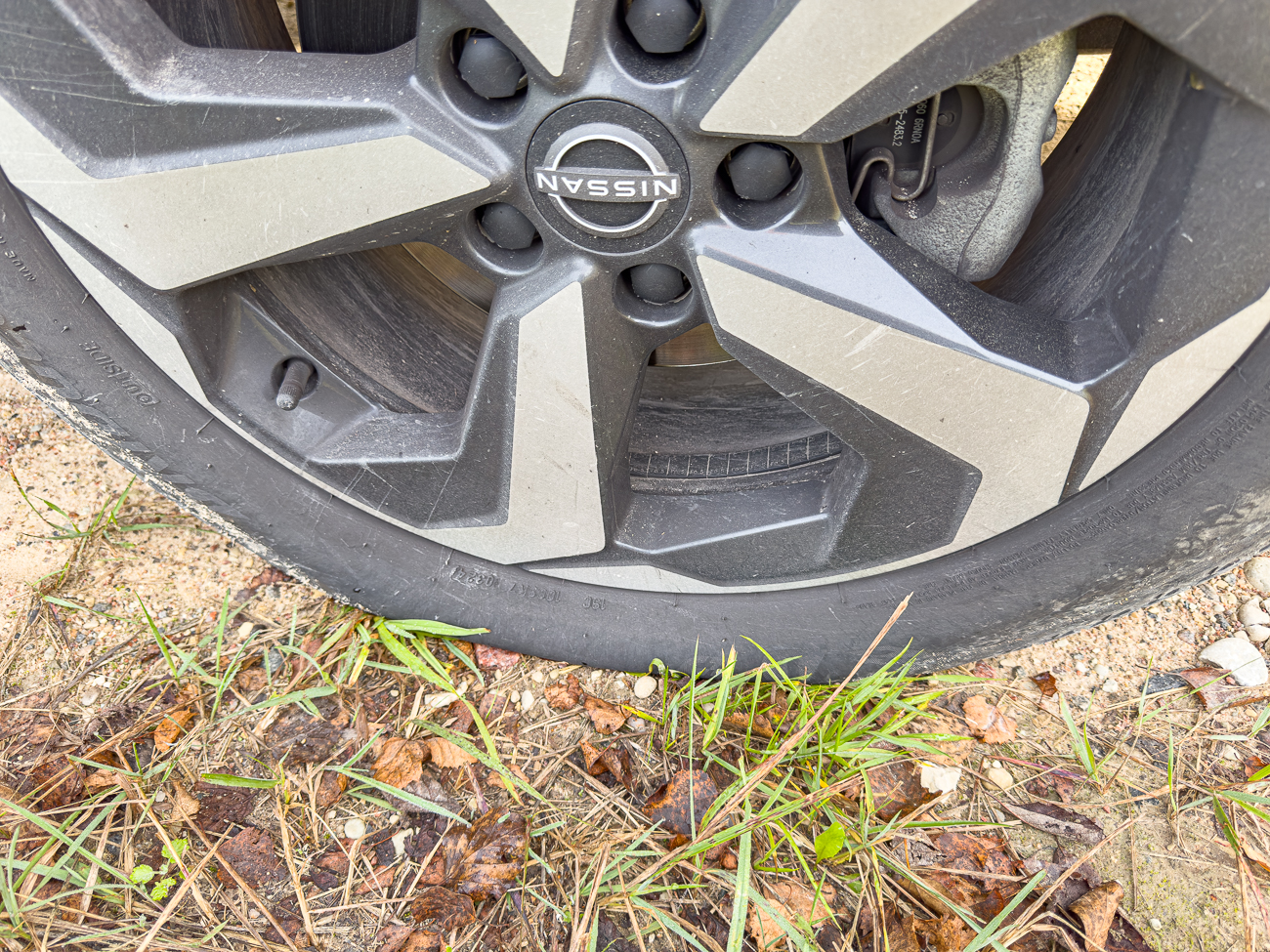 Noch ist der Reifen nicht v&ouml;llig platt ...