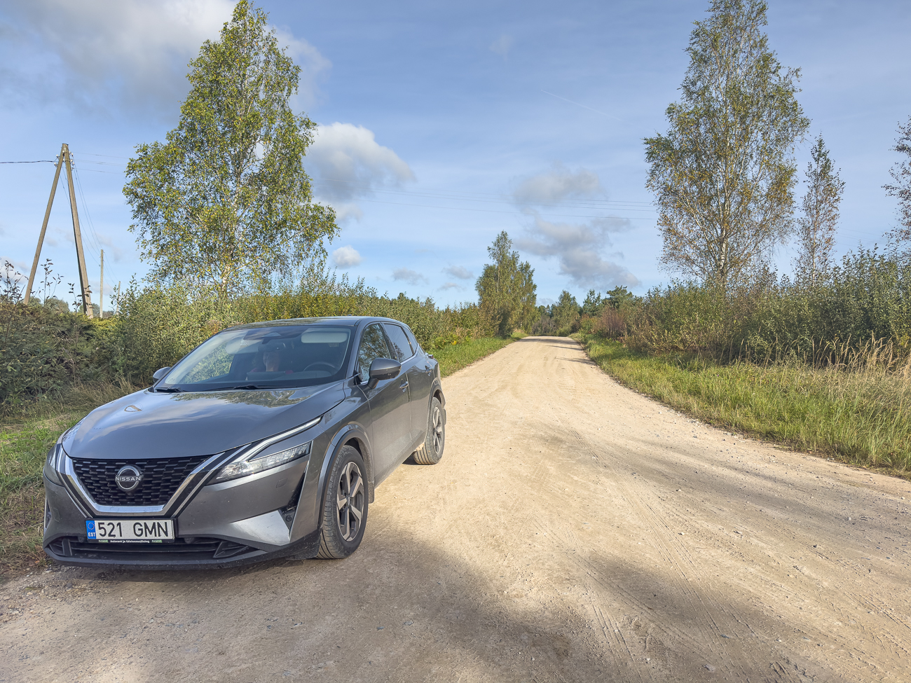 ... wir fahren langsam zur Teerstra&szlig;e zur&uuml;ck, damit wir leichter die Position an die Autovermietung weitergeben k&ouml;nnen