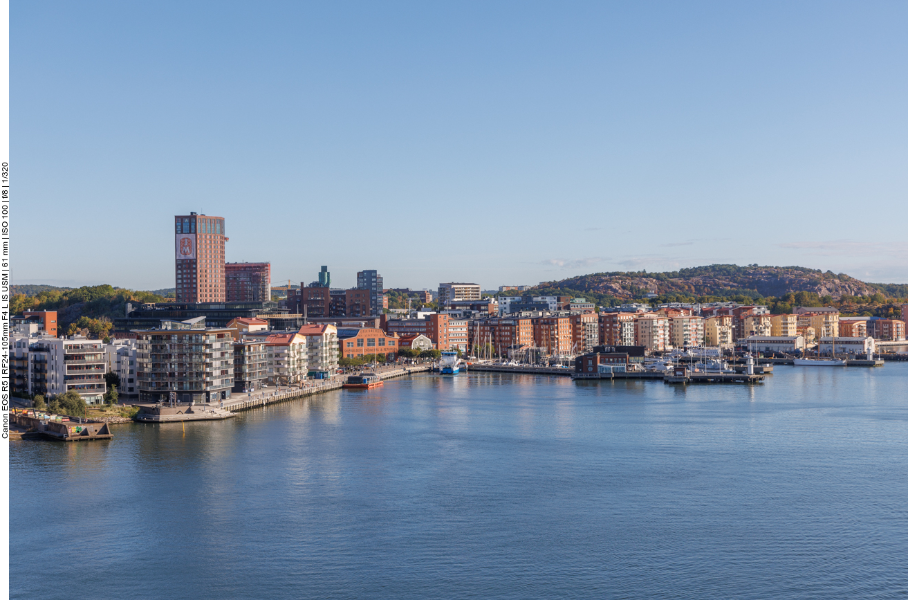 Im Hafen von Göteborg