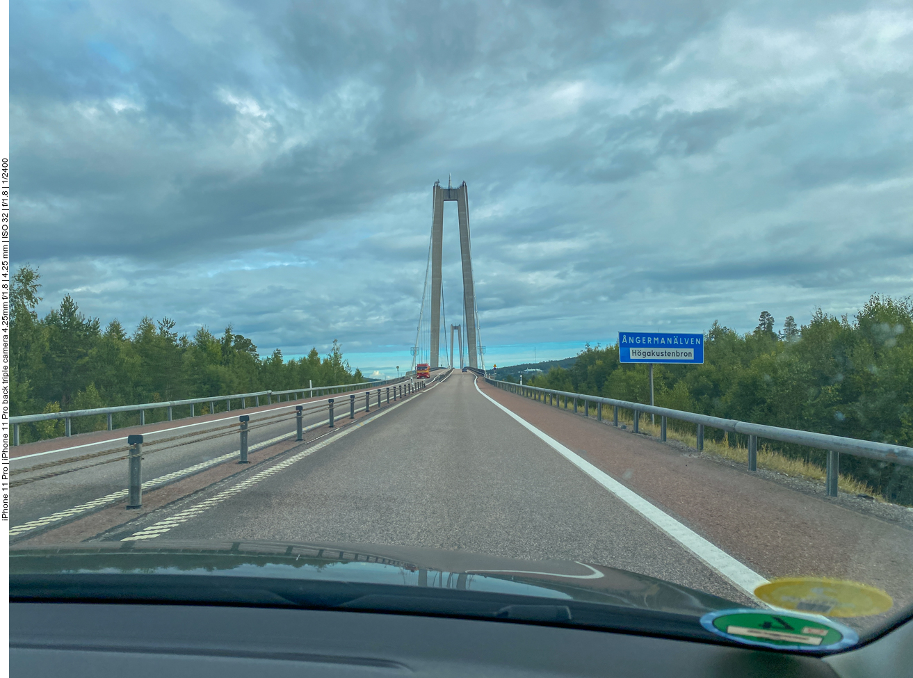 Imposante Brücke ...