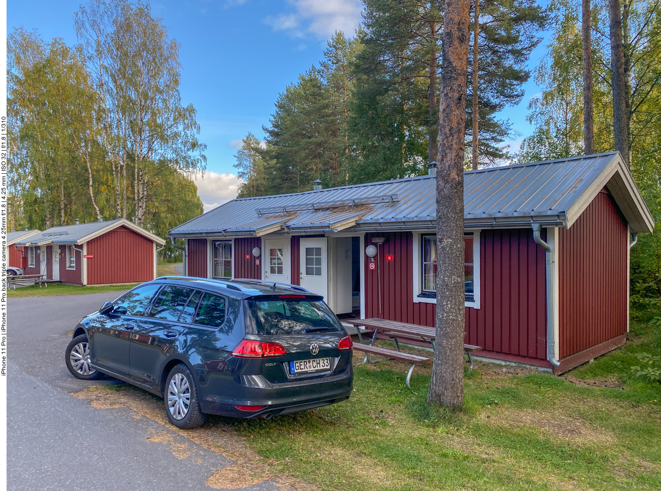 Unsere Hütte in Luleå