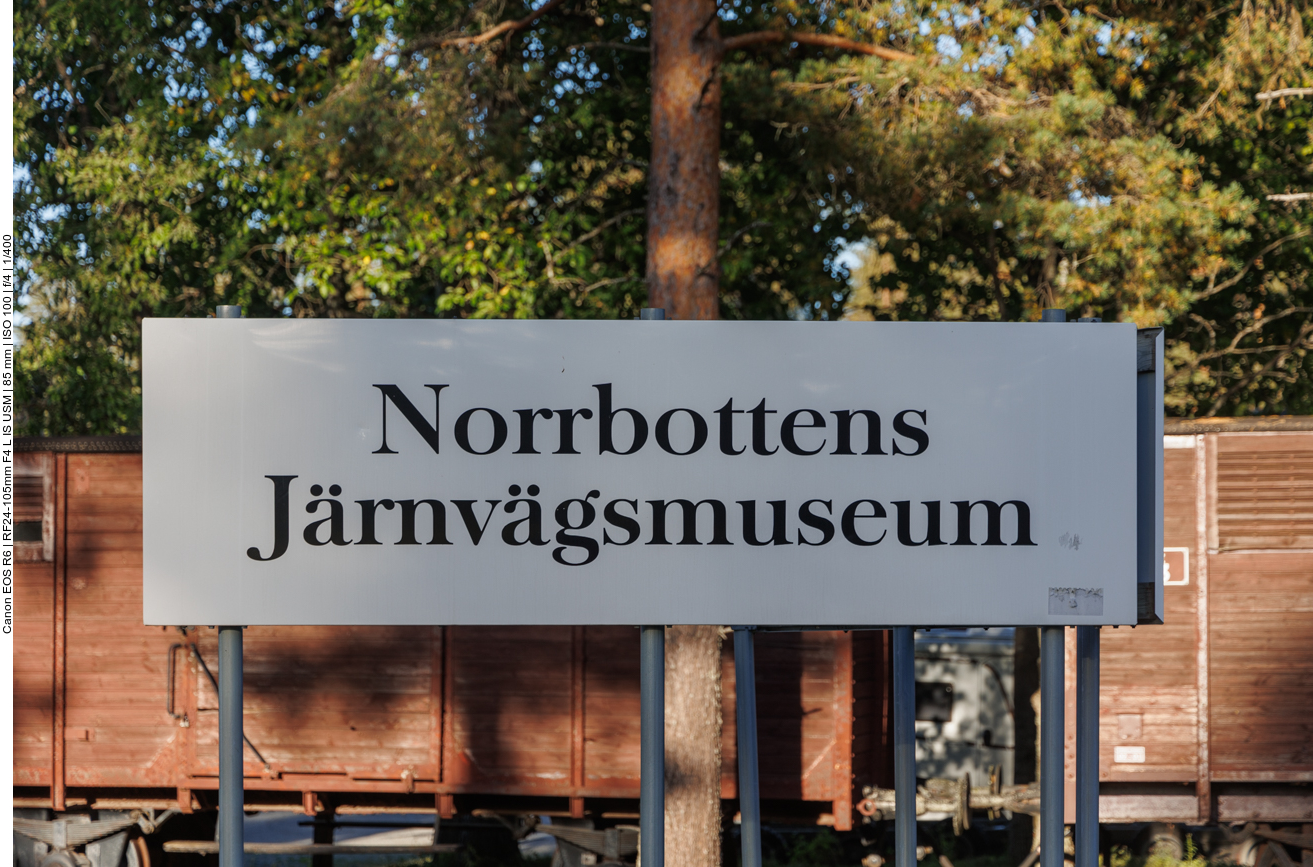 In der Nähe des Campingplatzes gibt es ein Eisenbahnmuseum