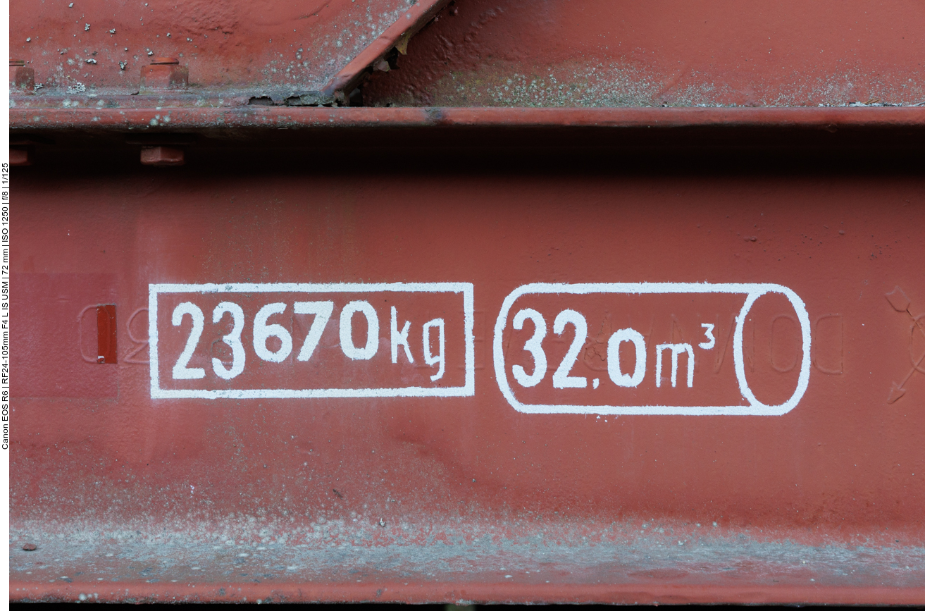 Masse- und Volumenangaben