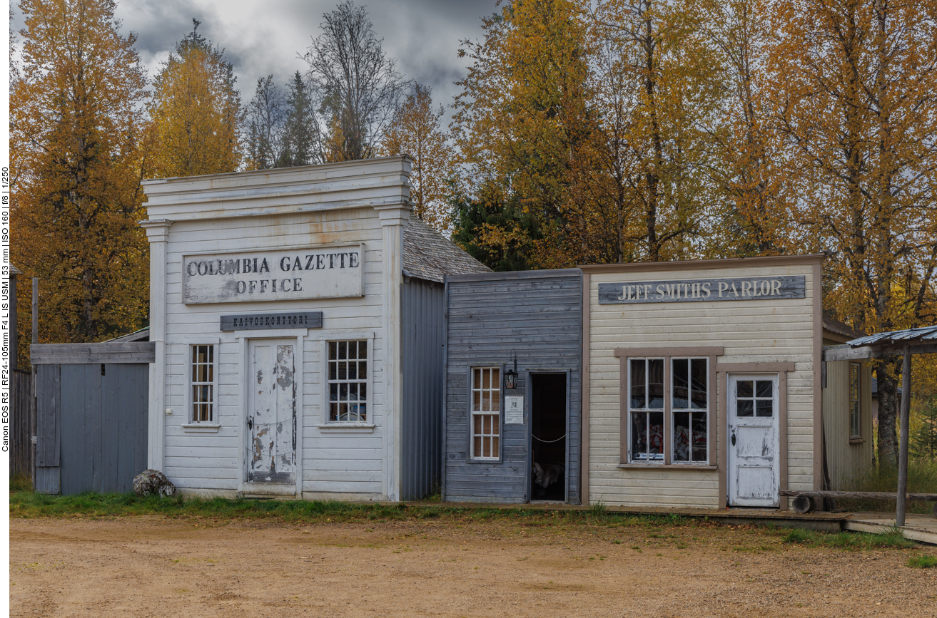 Sieht aus wie in einer Westernstadt
