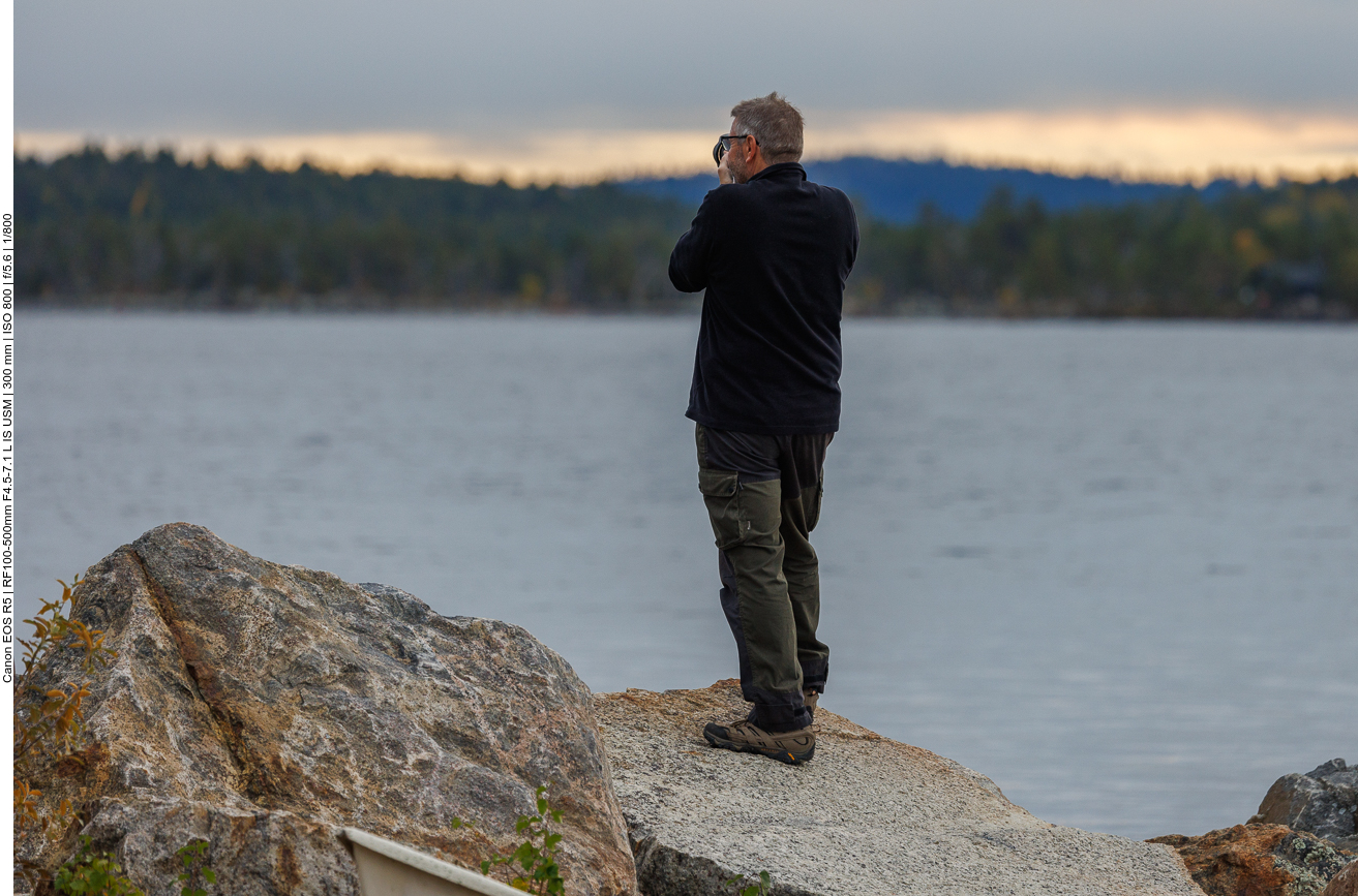Der Fotograf bei der Arbeit ;-)