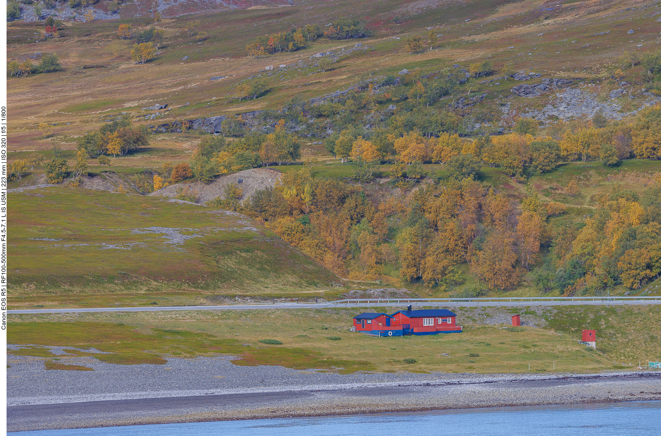 Ein schwedenrotes Haus in Norwegen ;-)