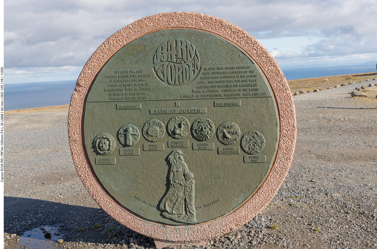 Skulpturen am Nordkap