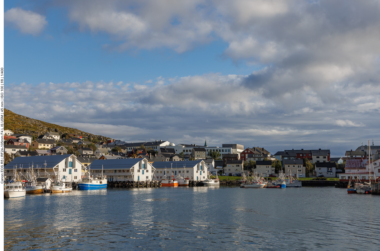 Am Hafen von Honningsvåg