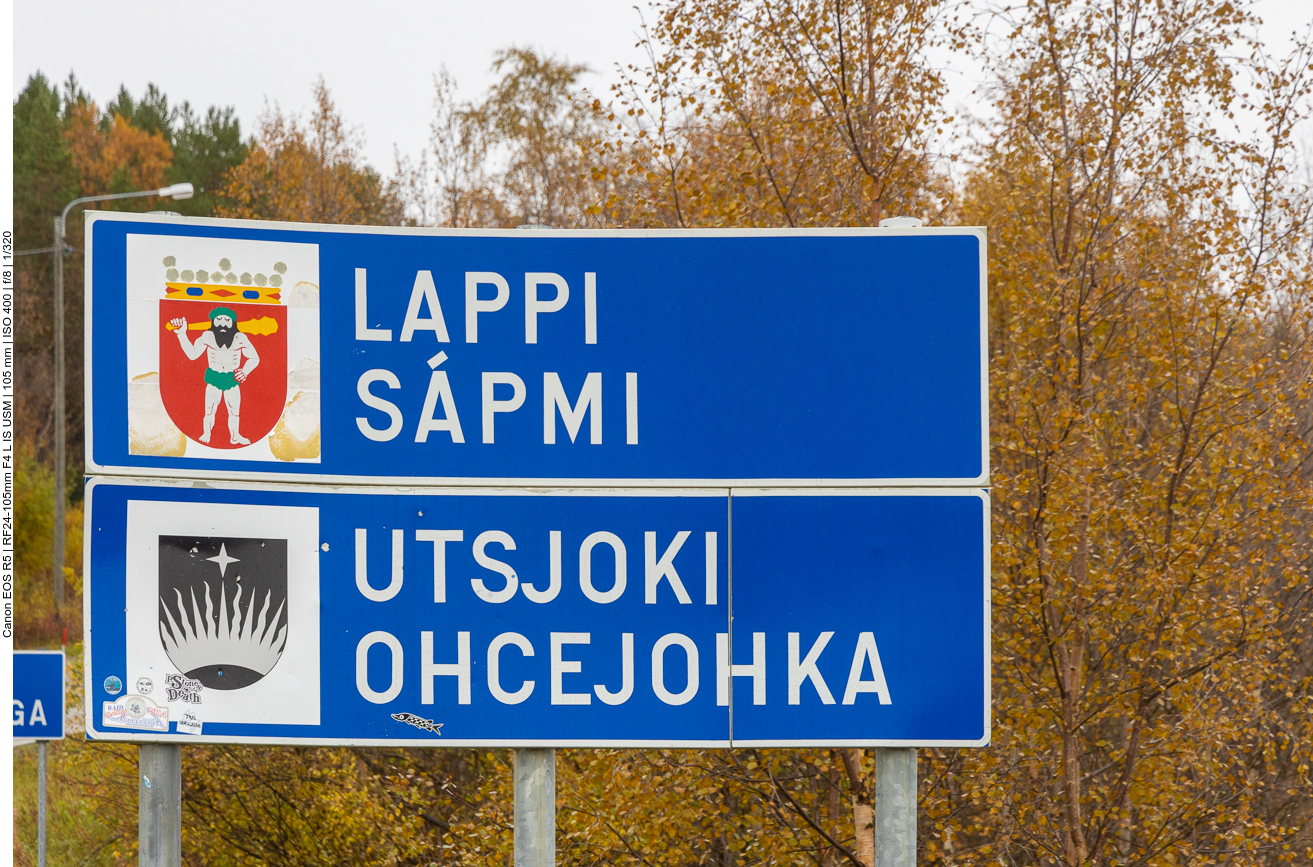 An der Grenze nach Finnland ...