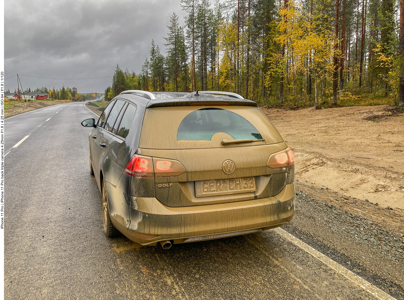 ... nicht unbemerkt auf dem Wagen
