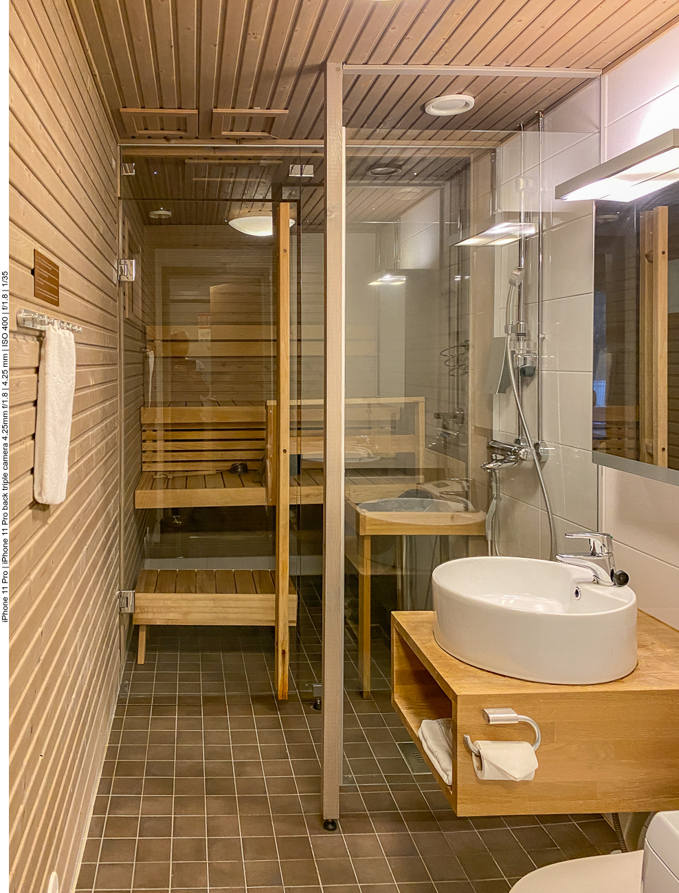 ... und eigene Sauna ;-)