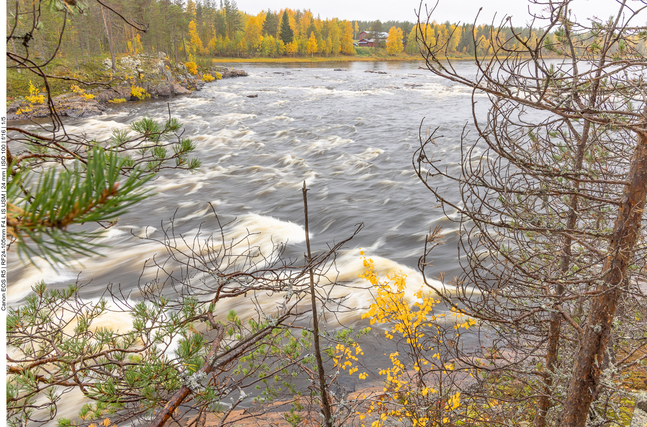 Stromschnellen bei Maijanen
