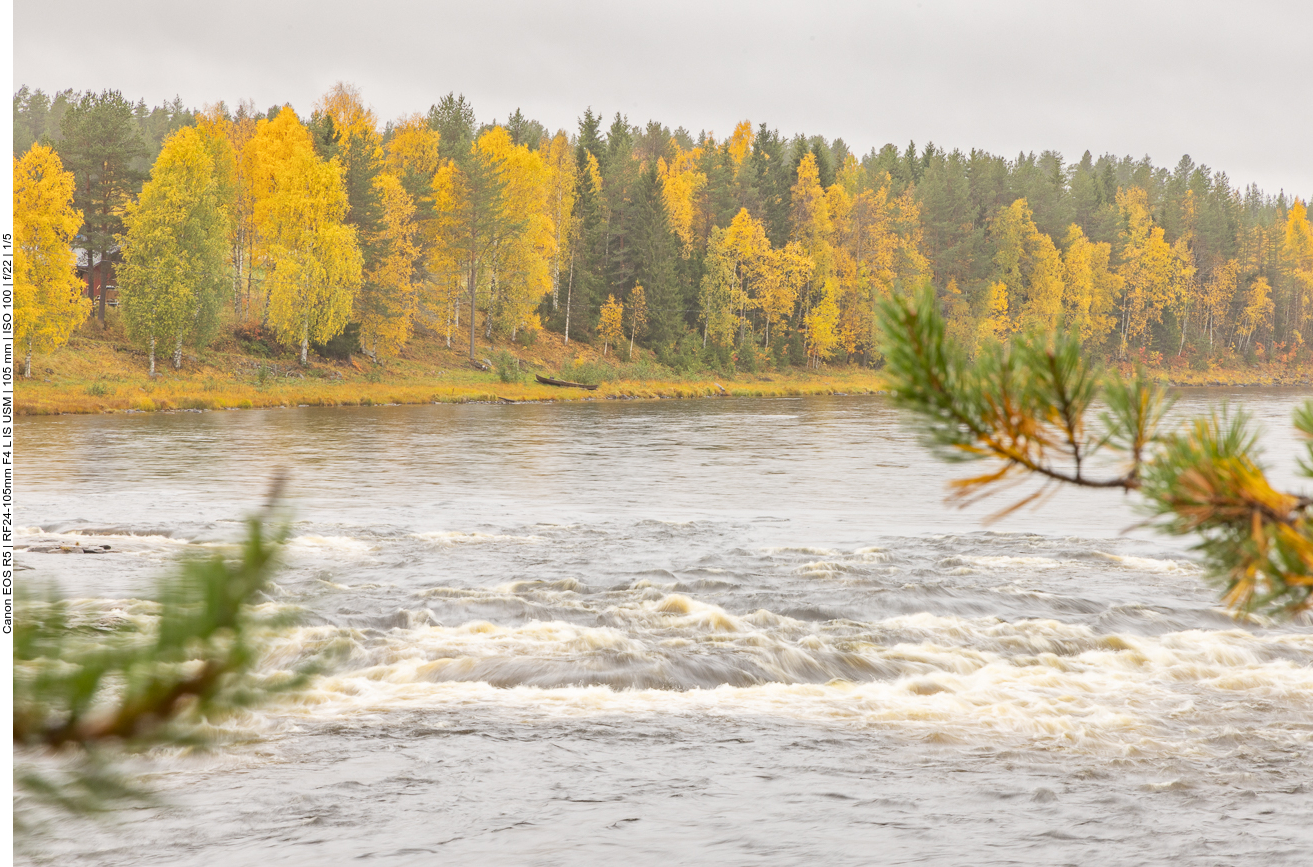Stromschnellen bei Maijanen