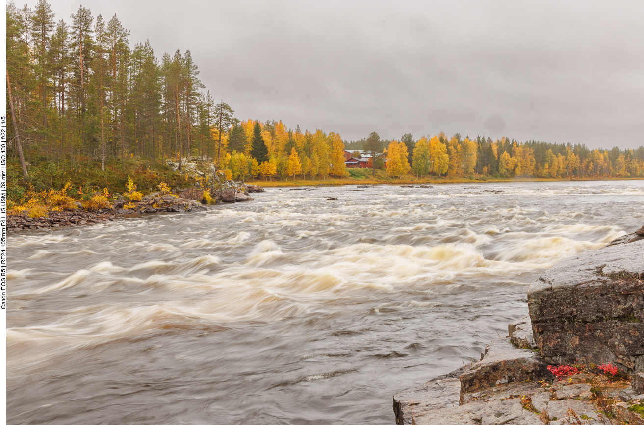 Stromschnellen bei Maijanen