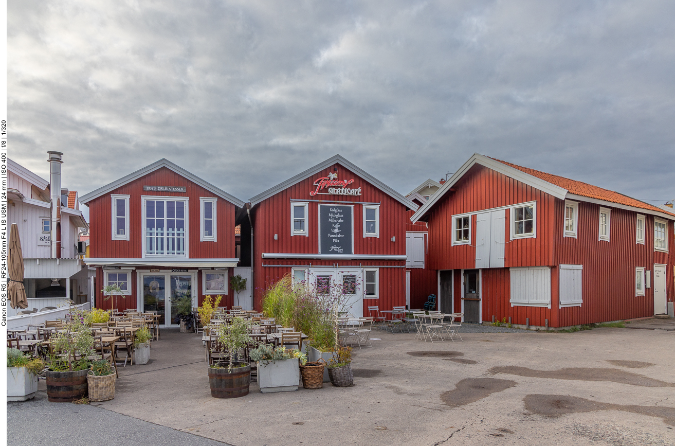 ... und die Cafés und kleinen Läden sind geschlossen