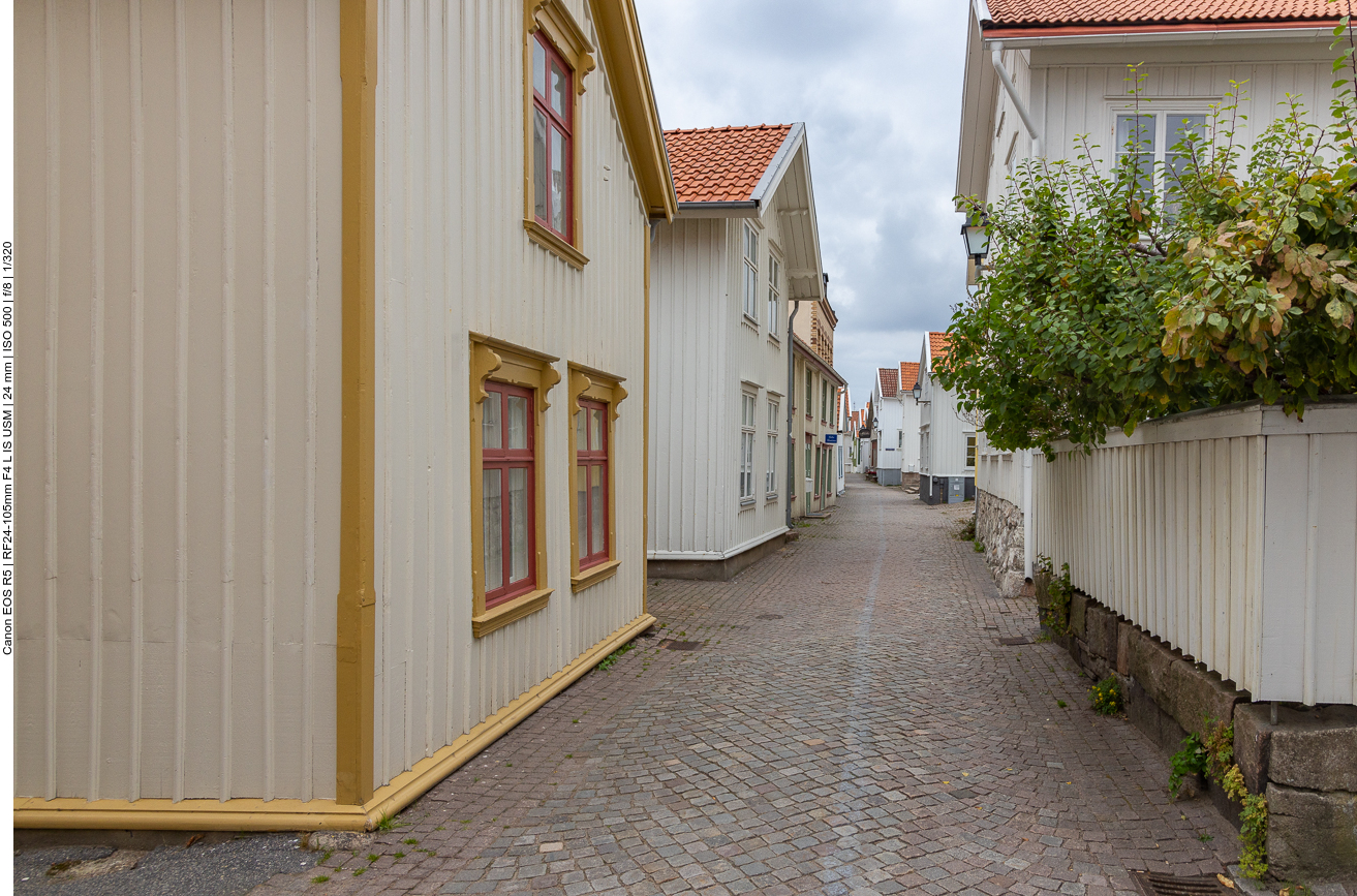 Alte Häuser auf der Insel