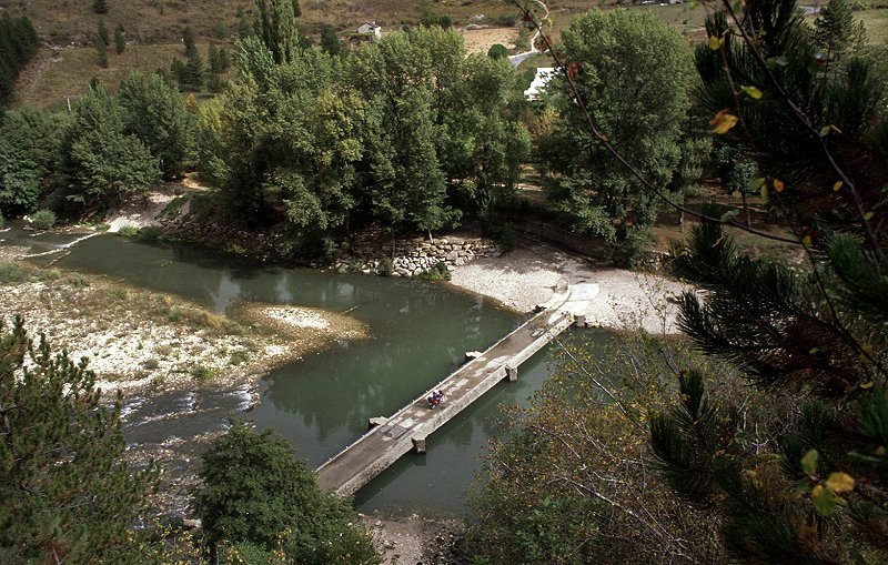 Kleine Brücke über den Tarn