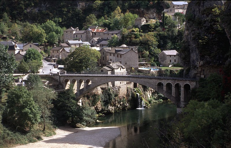 Ein bekanntes Bild am Gorges du Tarn
