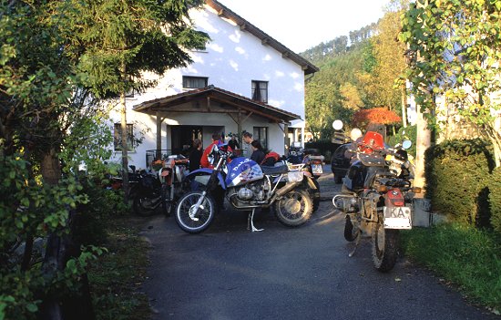 Langsam trudeln alle ein