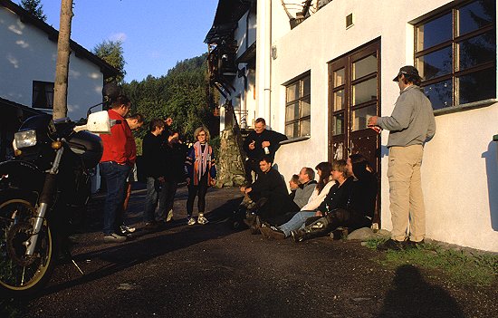 Warten auf das Abendessen