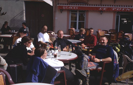 ... genießen die Herbst-Sonne