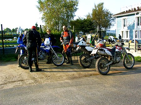 Von l nach r: Rainer, Roland, Olsen, Herbert