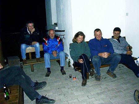 Dem "verrauchten" Kaminzimmer entflohen