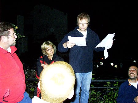 "Vogesen-Sergio" Marcel bei der Siegerehrung
