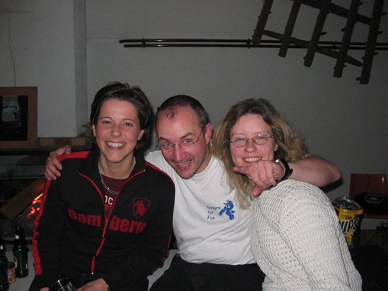 Claudia, Luigi (auch du die Finger weg) und Rita