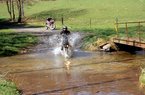 Antje im Wasser